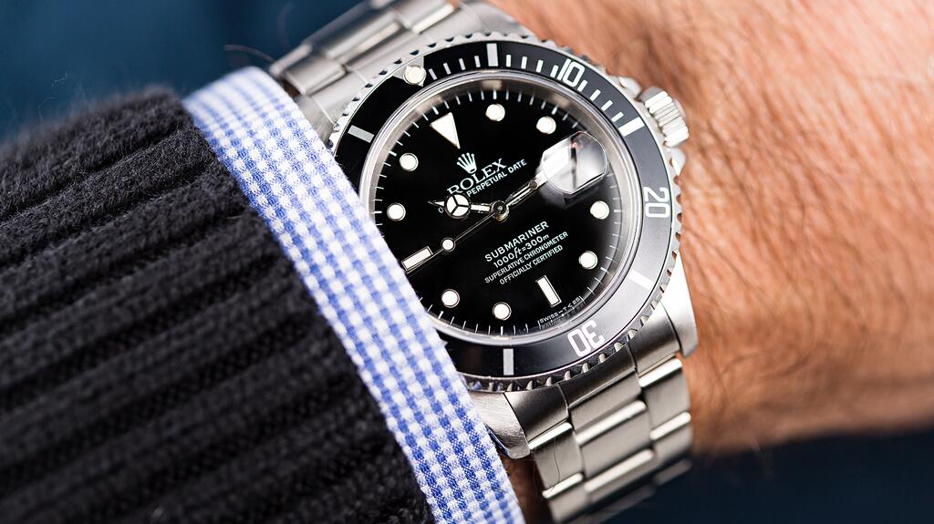 The average sale price of a Rolex Submariner has more than tripled for Bob’s Watches over the last 15 years, the company’s sales data shows. (Photo courtesy of Bob’s Watches) Rolex Submariner Ref. 16610