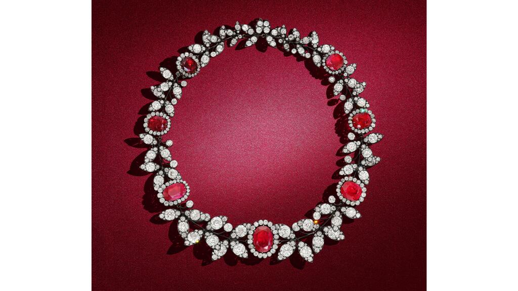 Boucheron ruby and diamond necklace Sotheby’s Legacy of Elegance