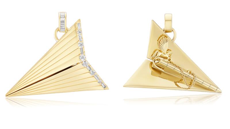 Sorellina Paper Plane Pendant