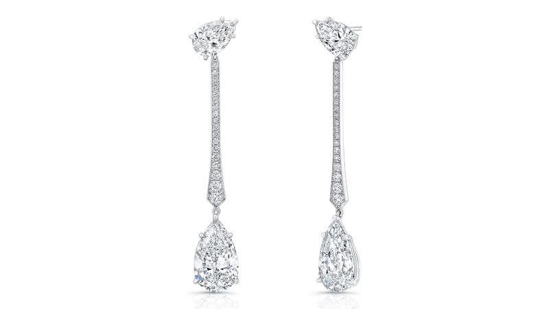 Rahaminov Diamonds Diamond and White Gold Earrings