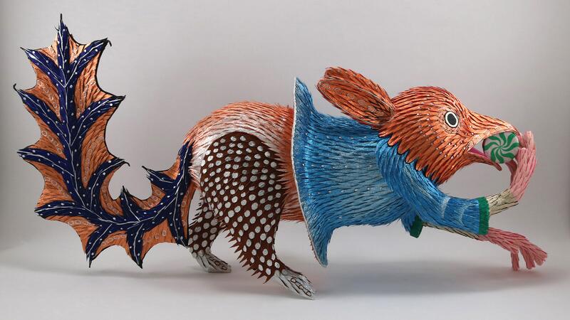 Roberto Benavidez Illuminated Piñata No. 21 in Handwork: Handcrafted Objects that Made America Book