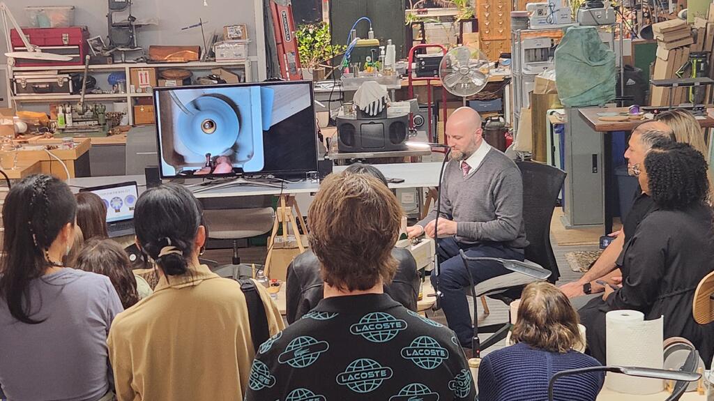 Justin Prim gem cutting teacher