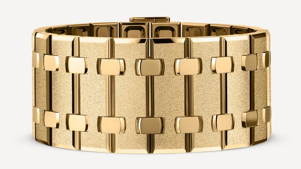 Audemars Piguet Frosted Gold Cuff
