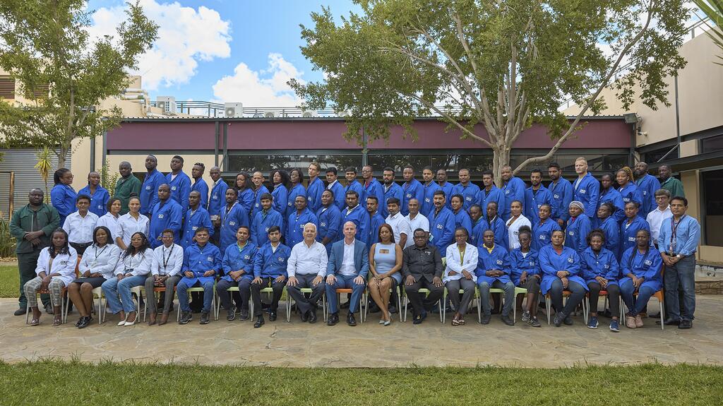 Grandview Klein Namibia factory employees