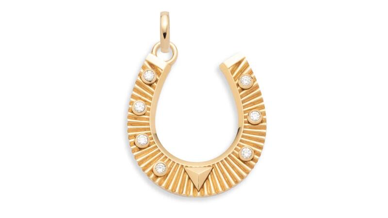 Foundrae Large Horeshoe Pendant