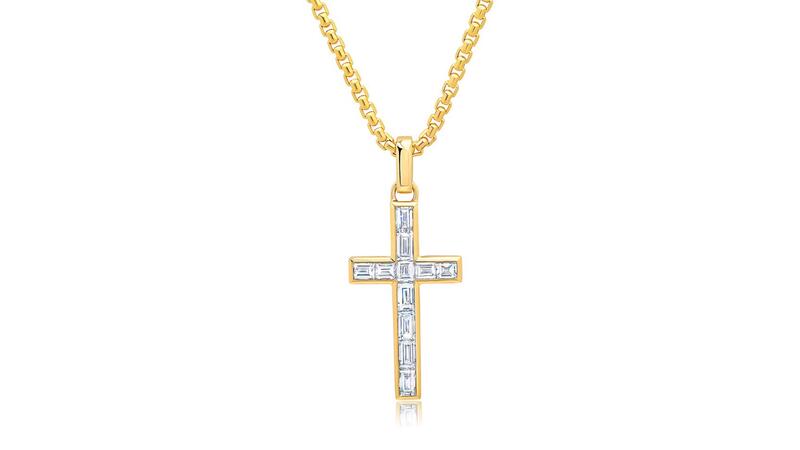 Chatham Men’s Collection Diamond Cross Pendant