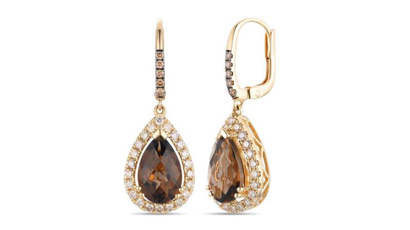 Le Vian Brown Diamond Drop Earrings
