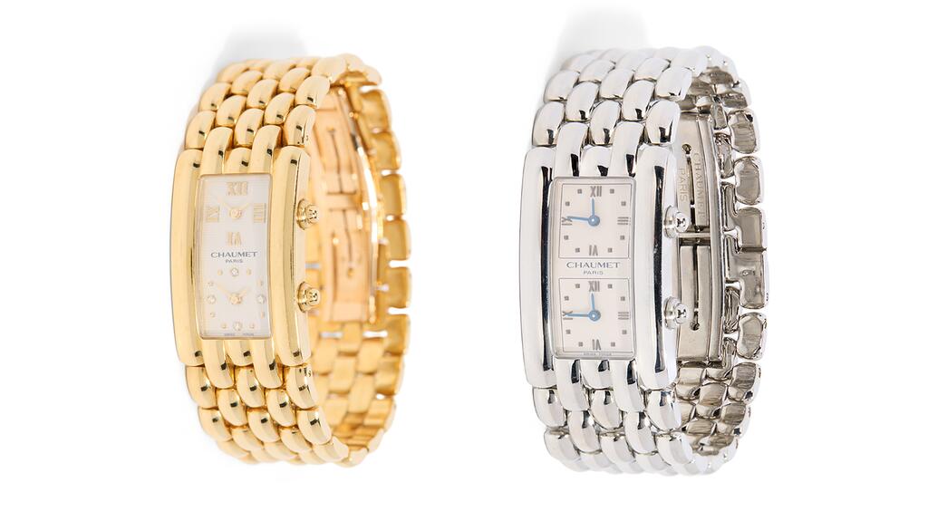 Chaumet Khesis watches stainless steel and gold