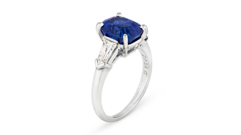 Sapphire ring Suzanne G. Valenstein