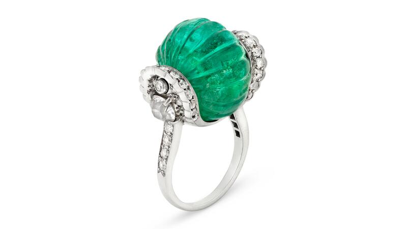 Cartier emerald ring