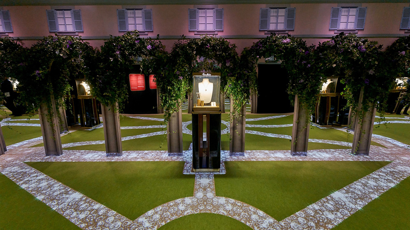 The exhibition also showcased Pomellato’s jewels in a Milanese courtyard in an ode to the city’s quiet sophistication.