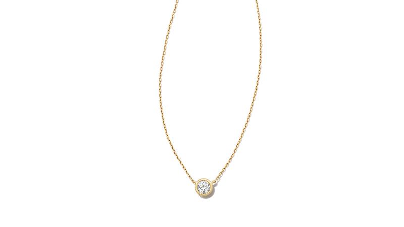 Kendra Scott lab-grown diamond Audrey necklace