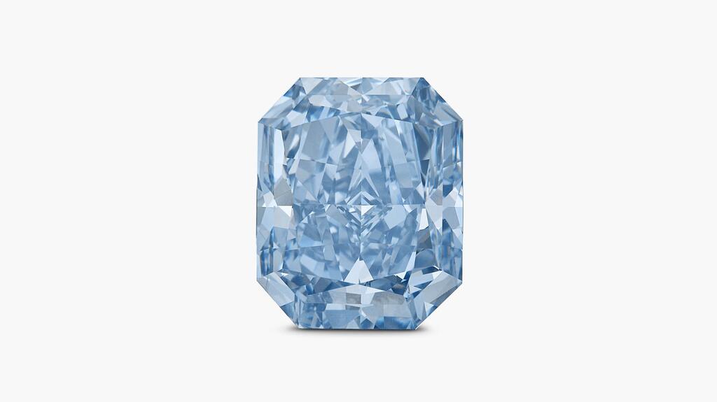 10 carat intense blue diamond
