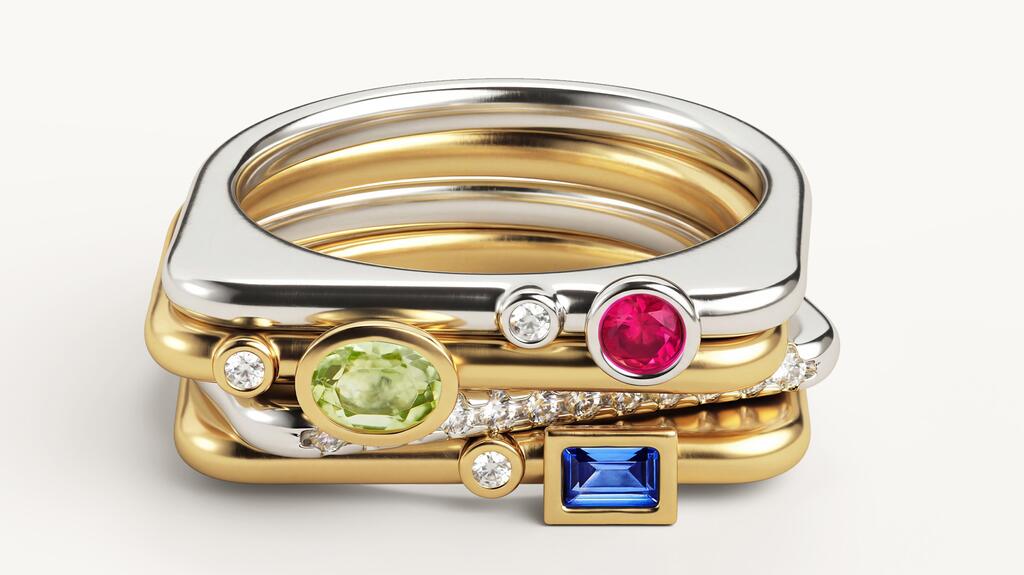 Mejuri Puzzle Collection Rings