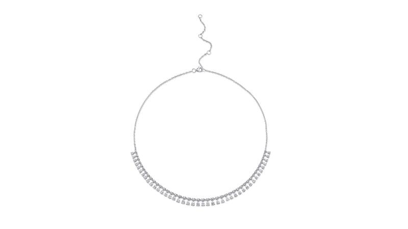 <a href="https://shycreation.com/" target="_blank">Shy Creation </a> “Colette” necklace in 14-karat white gold with diamonds ($9,995)