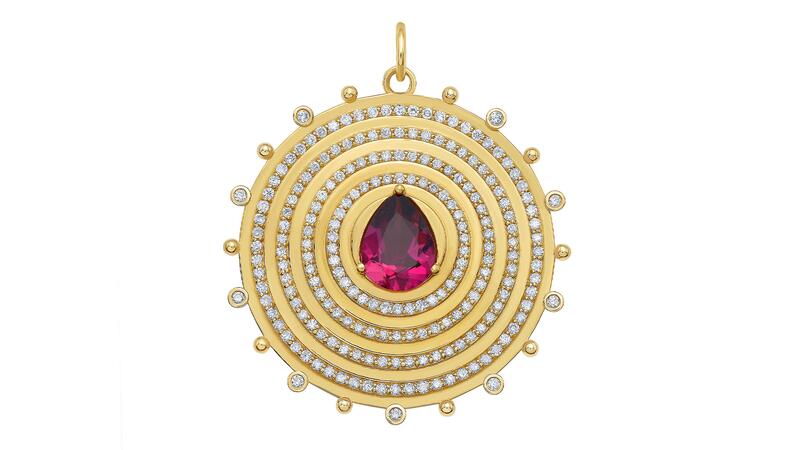 Lionheart Aurelia Jumbo Tourmaline Medallion