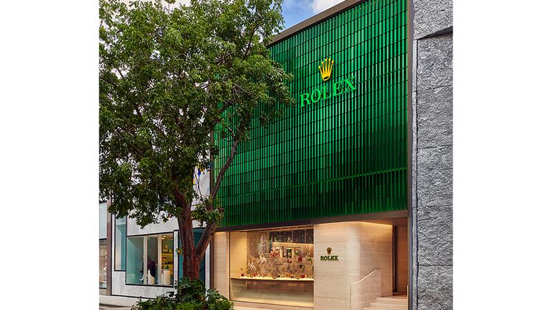 Rolex boutique Miami exterior