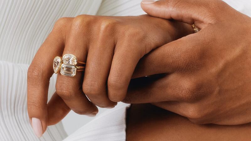 Promise by Effy bezel set rings