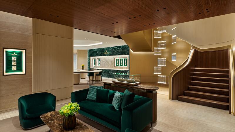 Rolex boutique Miami interior