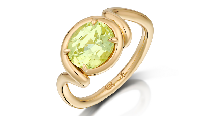 Vanessa Fernández Studio Curva Chrysoberyl Ring