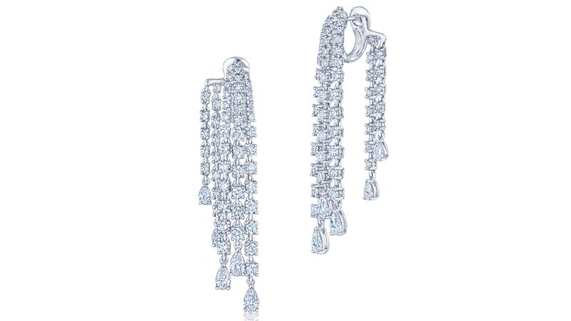 <a href="https://kwiat.com/" target="_blank">Kwiat  </a> 18-karat white gold and diamond earrings ($23,200)