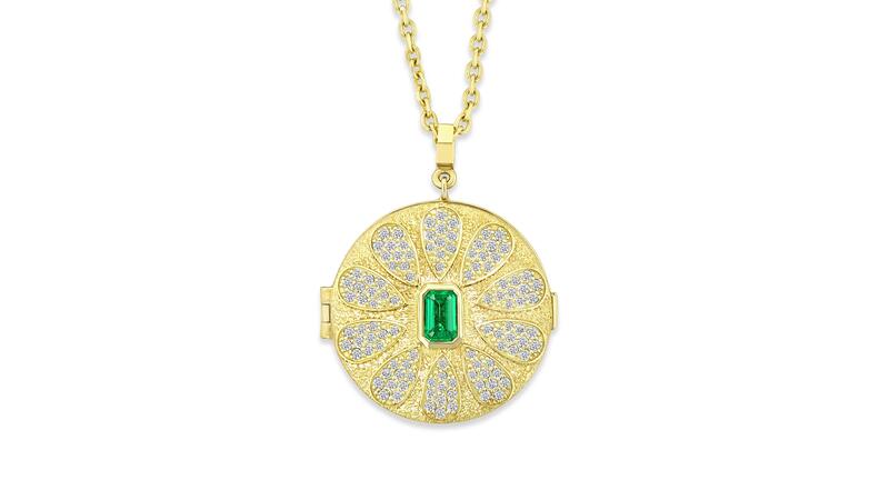 Future Fortune emerald locket