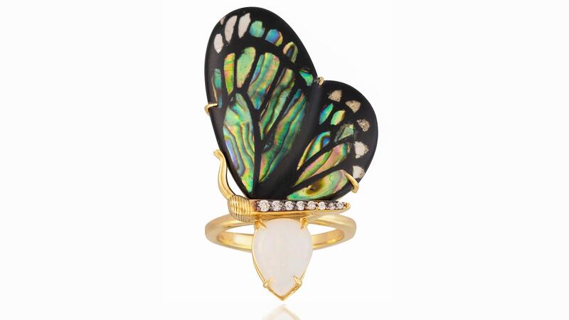 Silvia Furmanovich Kashmir Butterfly Wing Ring