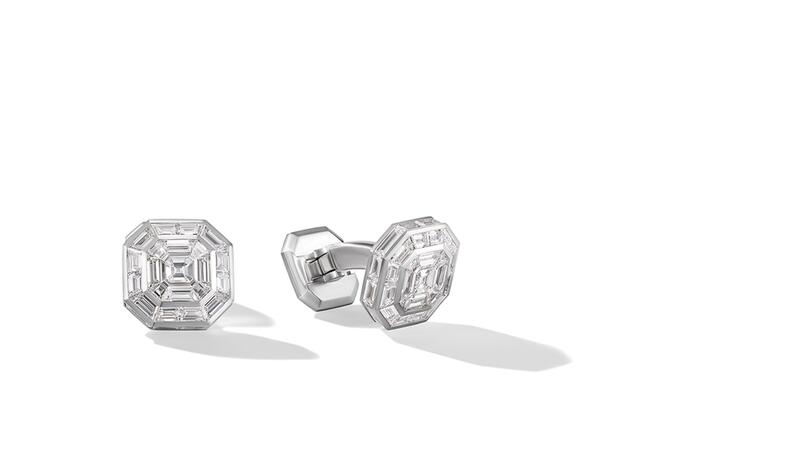David Yurman diamond cufflinks