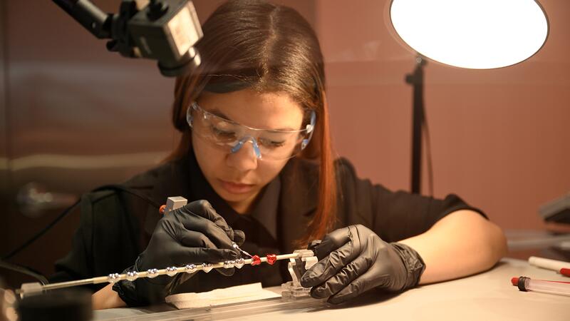 Pandora artisan painting charms