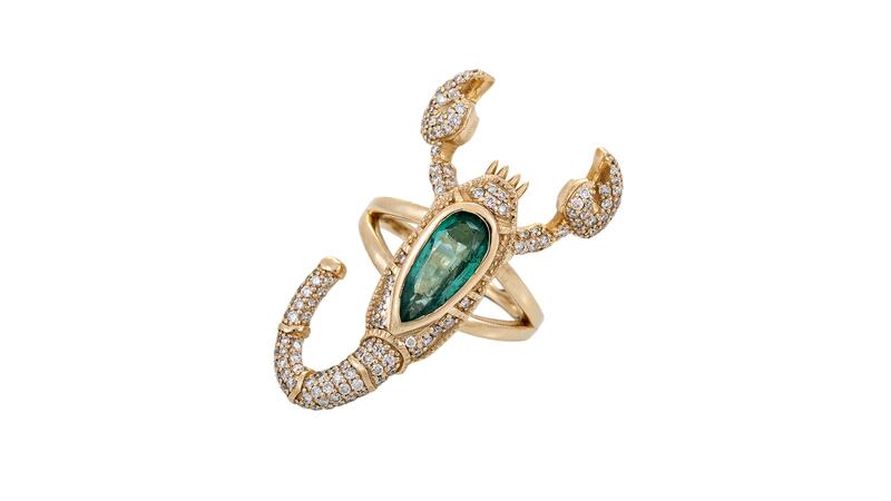 Jacquie Aiche scorpion ring