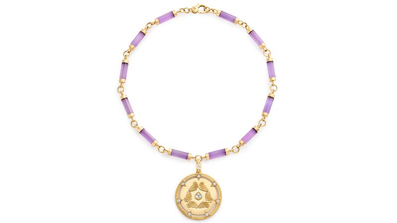 Foundrae Reverie Butterfly Triskele Oversized Element Necklace