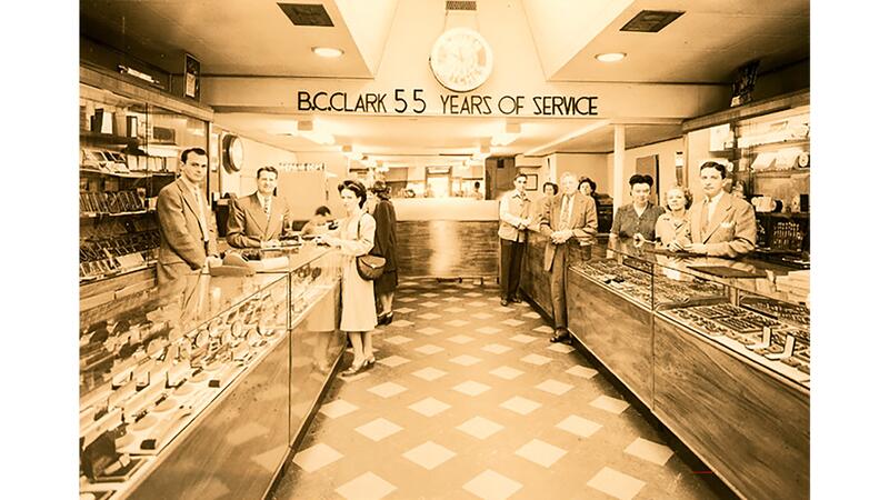 BC Clark old store photo