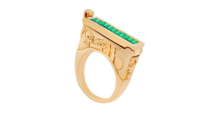 Porter Lyons emerald ring