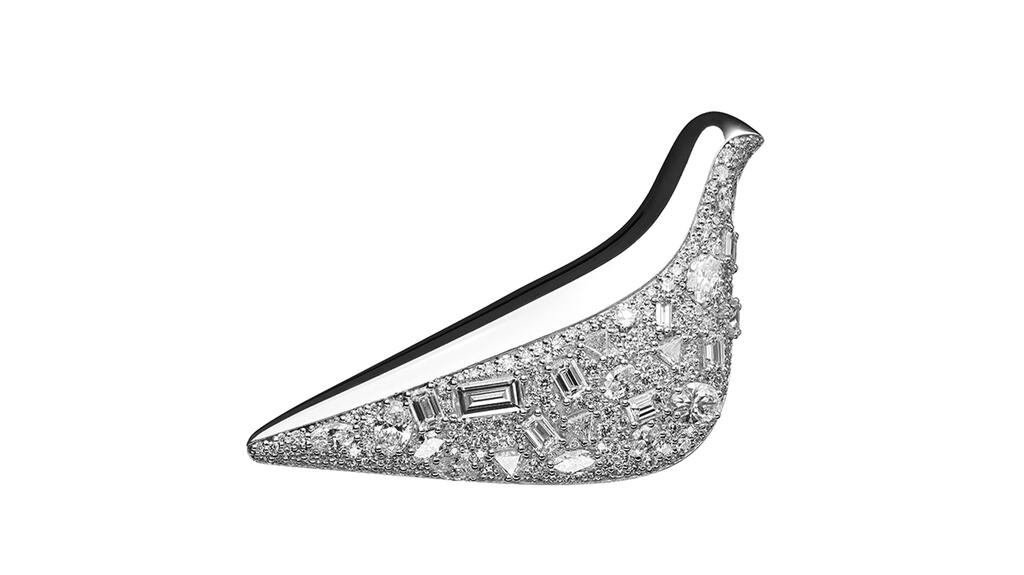 Guzema Bird Girl Brooch