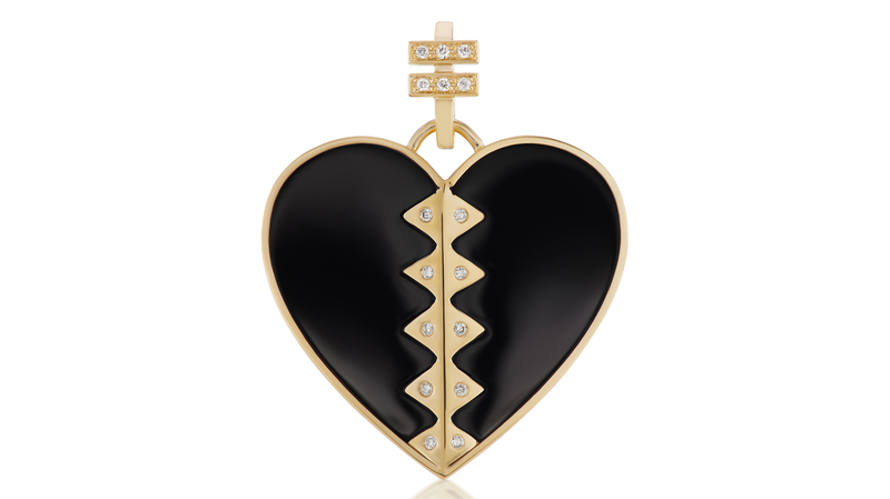 <a href="https://www.harwellgodfrey.com/" target="_blank"> Harwell Godfrey</a> Black Onyx Heart to benefit NAACP ($2,500, with 100 percent of profits donated to NAACP)