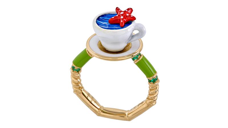 Francesca Villa Fantasia Take A Sip Ring