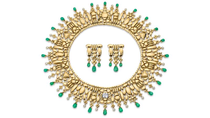 Jade Ruzzo Gloria Collar and Gloria Earrings