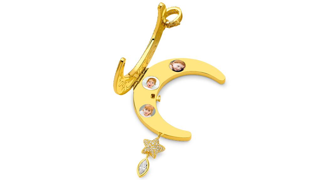 Buddha Mama Moon Locket