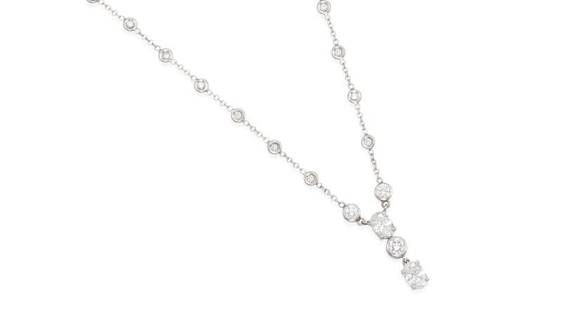 Senator Dianne Feinstein’s diamond necklace Bonhams auction