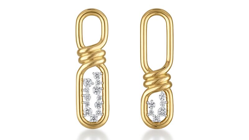 Rosario Navia Twist Drop Earrings