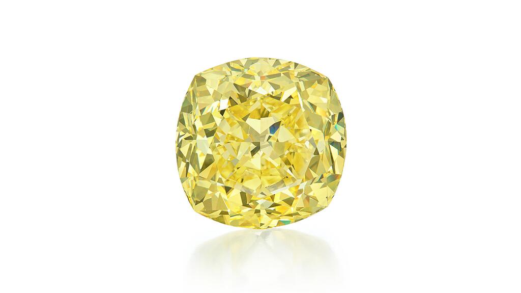 133 carat yellow diamond