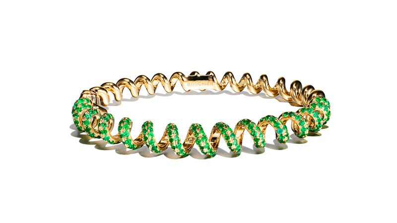 Boochier emerald bracelet