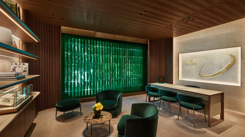 Rolex boutique Miami interior