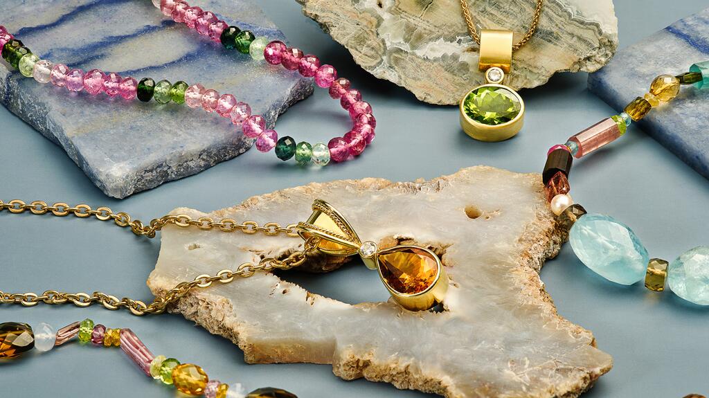 A selection of jewelry by Lynn K Designs, photographed by Ella Sophie Ella Sophie photo for Lynn K Designs