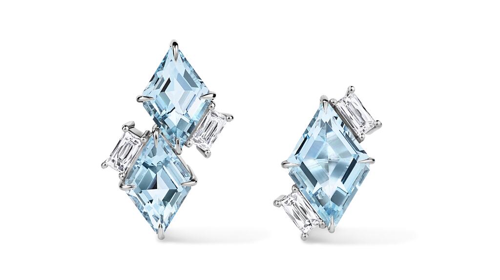 Gemology Geek shooting star earrings