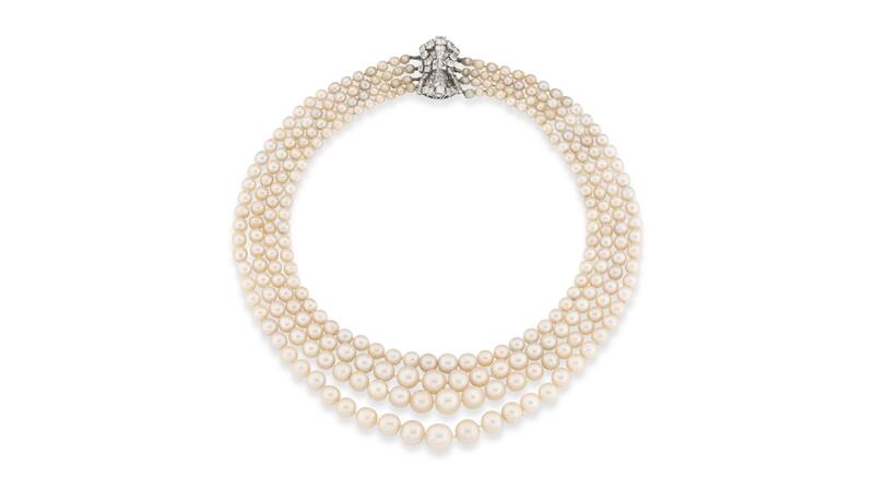natural pearl necklace