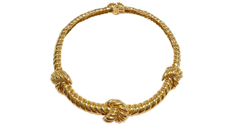 Greenwich St. Jewelers David Webb Knotted Rope Collar