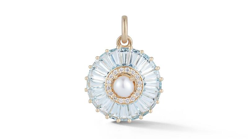<a href="https://www.storrowjewelry.com/products/14k-gold-aquamarine-diamond-pearl-emily-large-charm" target="_blank">Storrow</a> 14-karat gold large aquamarine “Emily Charm” ($2,595)