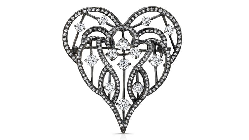 Rahaminov Heart Pin