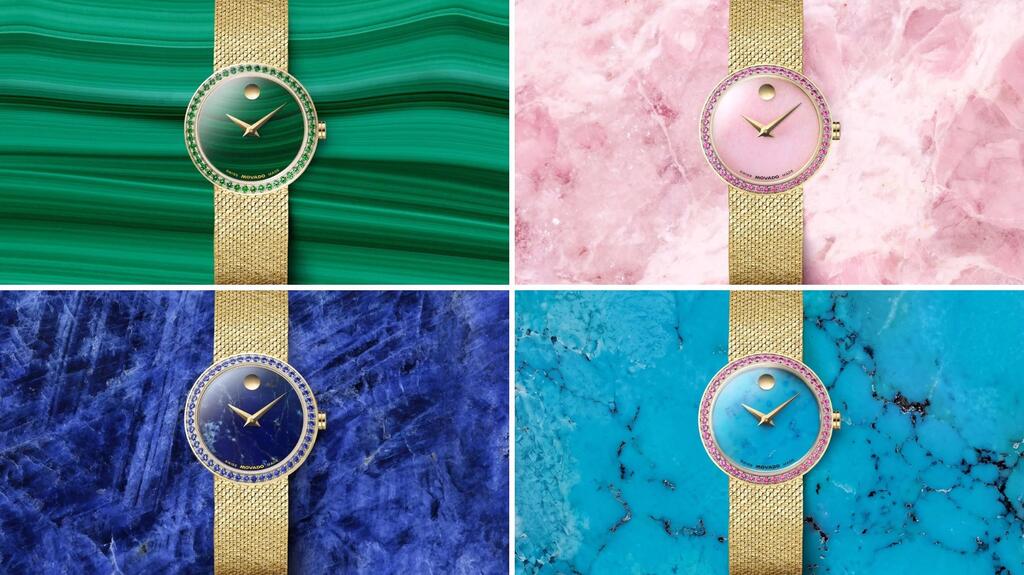 Stephanie Gottlieb Movado hard stone watches